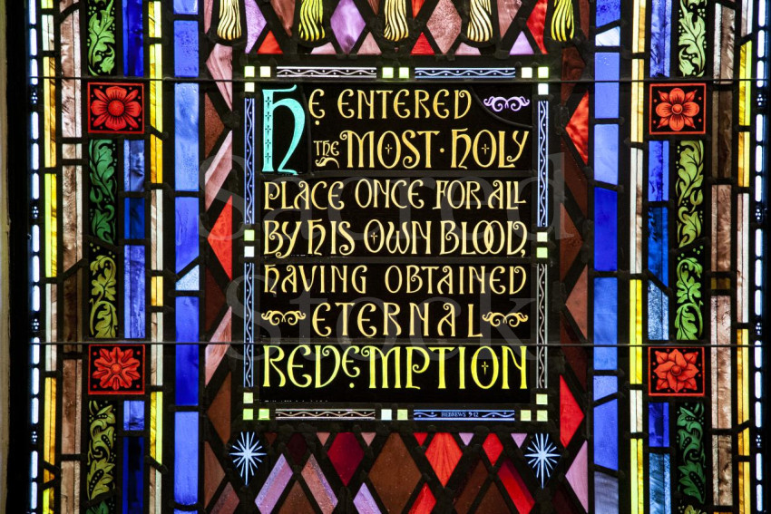 Scripture in Glass
