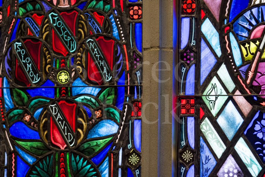 Stained Glass - Biblical Names