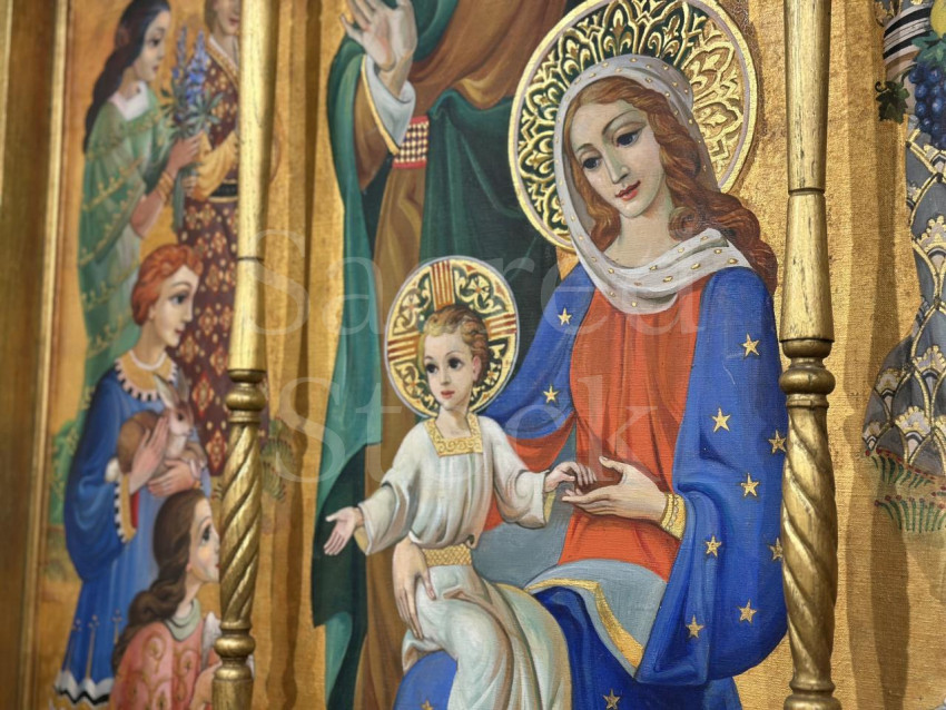 Mary Baby Jesus Infany