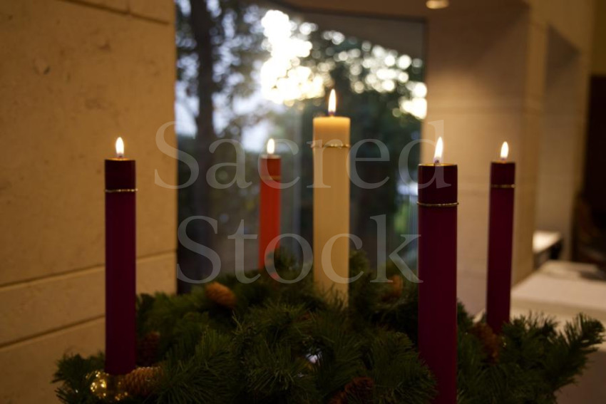 Advent Wreath - Christmas Day